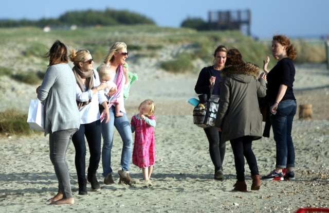 EXCLUSIVE Kate Winslet is seen on the south coast of England having earlier taken part in a photo shoot.