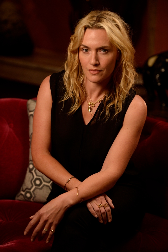6/18/15 1:44:12 PM --   -- Video with Kate Winslet for A Little Chaos. The movie opens June 26.  --    Photo by Robert Deutsch, USA TODAY staff ORG XMIT:  RD 133244 Kate Winslet 06/18/2015 [Via MerlinFTP Drop]