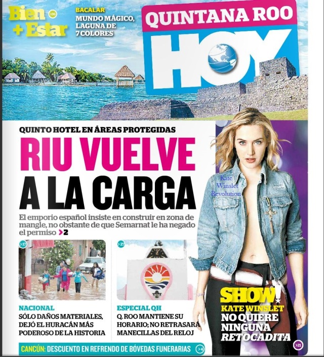 Quintana Roo Hoy Cancun 2015-10-25 001